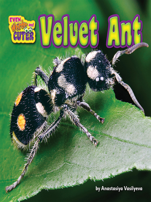 Title details for Velvet Ant by Anastasiya Vasilyeva - Available